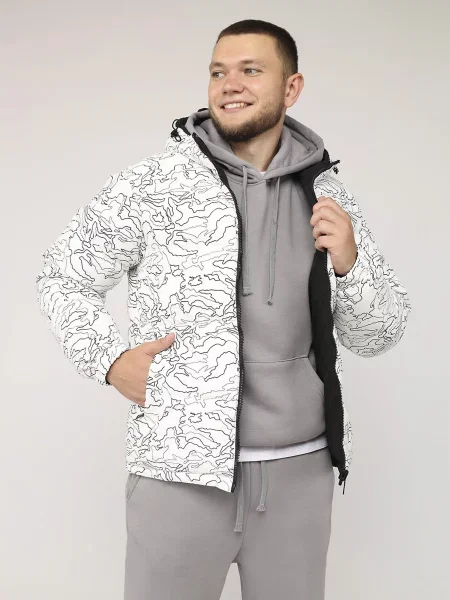 Демісезонна куртка YUKI білий