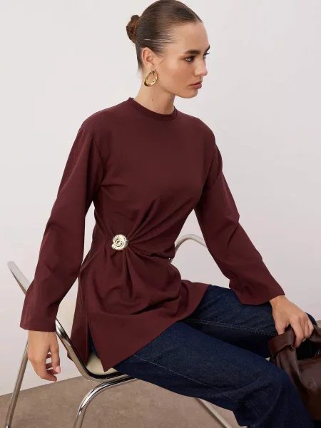 Trendyol Tricou rubiniu