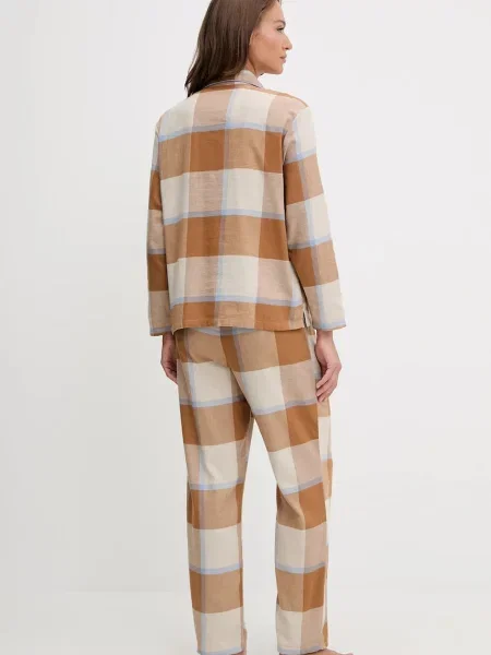 Піжама United Colors of Benetton з коричневий