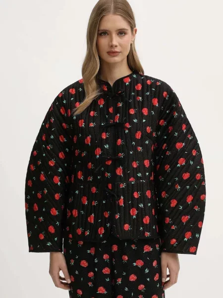 The Sleeper geacă de tranziție oversize negru