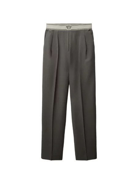 Pantaloni Versace de lână gri