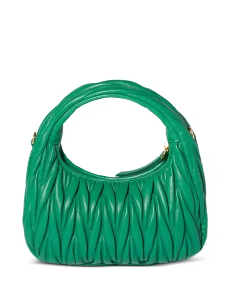 Geantă Miu Miu din piele verde