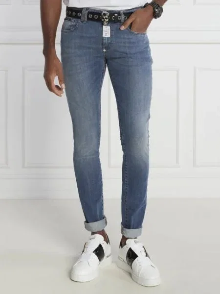Pantaloni Philipp Plein albastru