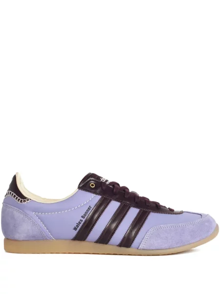 Sneakerși Adidas din piele de căprioară violet