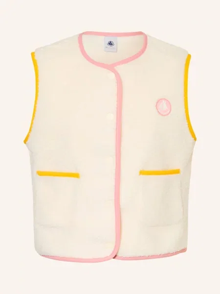 Petit Bateau Vesta Z Plyšové Kožešiny krémová / růžová / tmavě žlutá