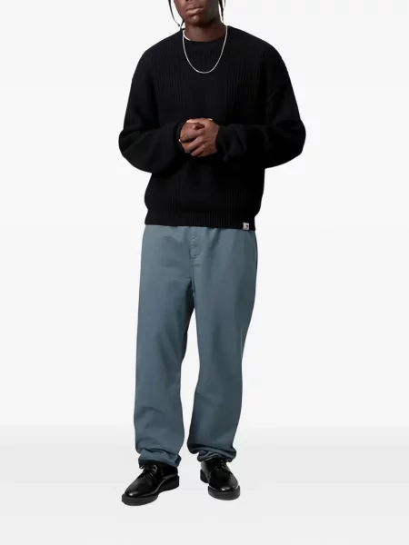 Pantaloni Carhartt Wip albastru