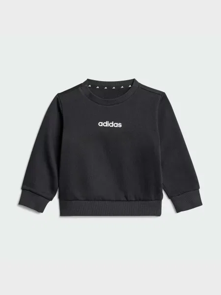 Костюмный спортивный костюм Adidas черный