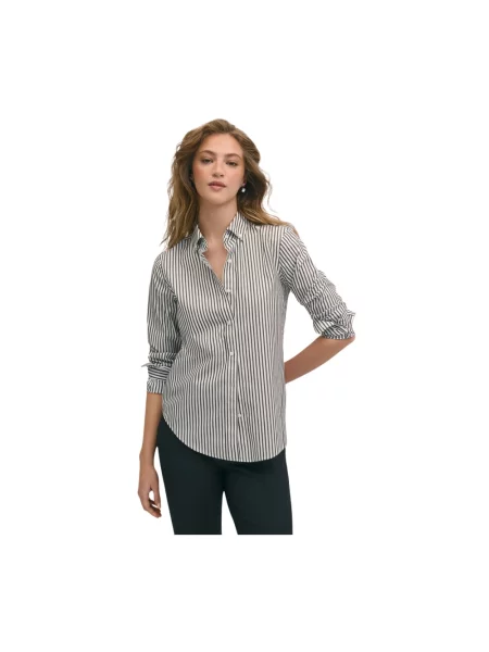 Koszula Brooks Brothers w paski czarna