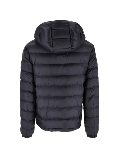 Geacă Moncler cu glugă negru