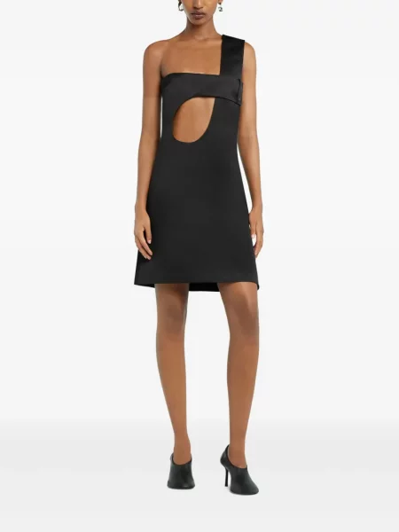 Rochie mini Courreges de costum negru