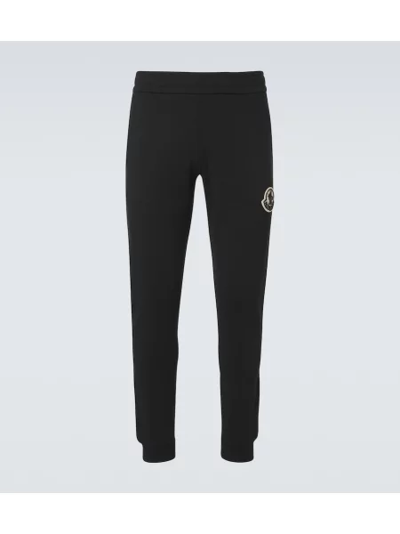 Slip de baie Moncler cu autograf negru