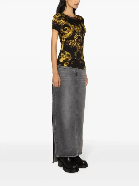 Tričko Versace Jeans Couture čierna