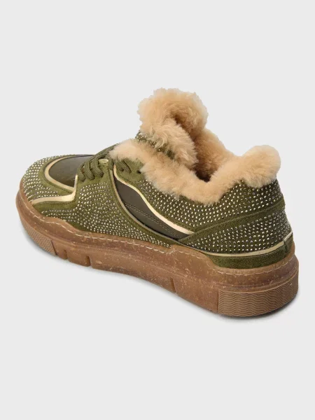 Кеды Lab-milano зеленые