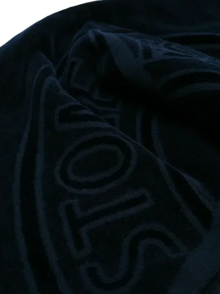 Szlafrok dziecięcy Stone Island niebieski