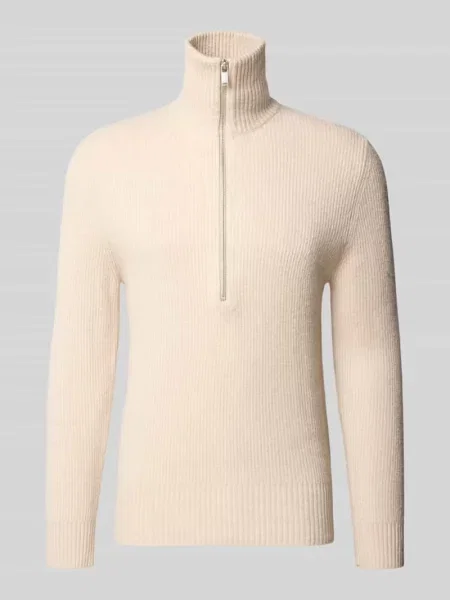 Sweter z dzianiny o kroju regular fit z elastycznej mieszanki bawełny Drykorn