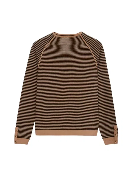 Sweter Oltre wełniany beżowy