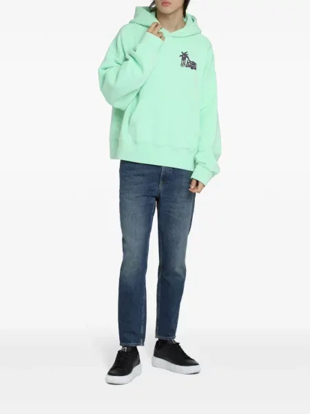 Hoodie Palm Angels με σχέδιο πράσινο