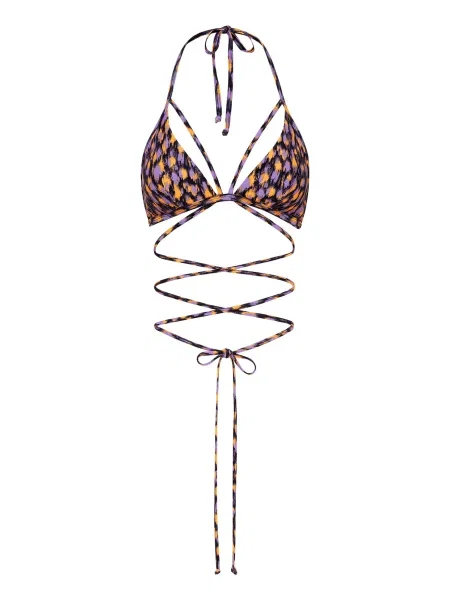 LSCN by LASCANA Sutien costum de baie Lavista galben / lila / negru