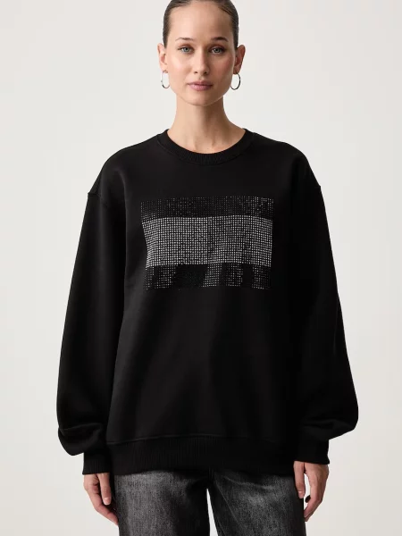 Tommy Jeans Hanorac negru