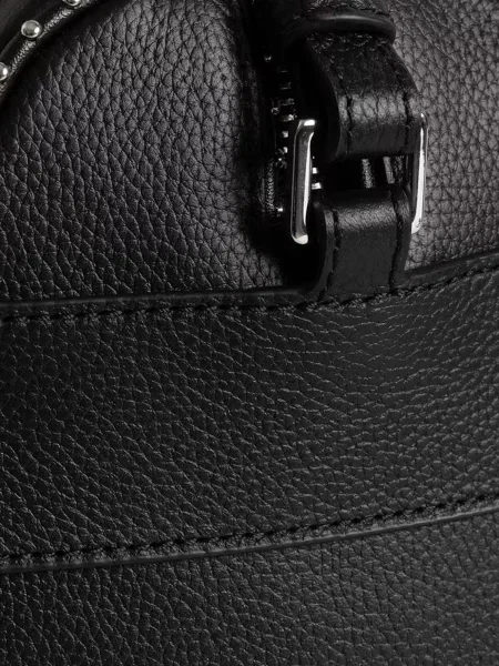 Шкіряна сумка Zadig&voltaire чорна