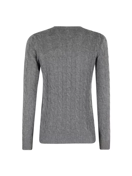 Sweter Polo Ralph Lauren wełniany szary