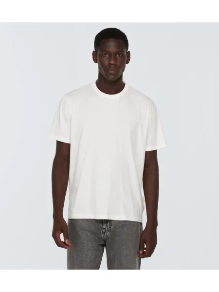 Tricou Our Legacy din jerseu alb