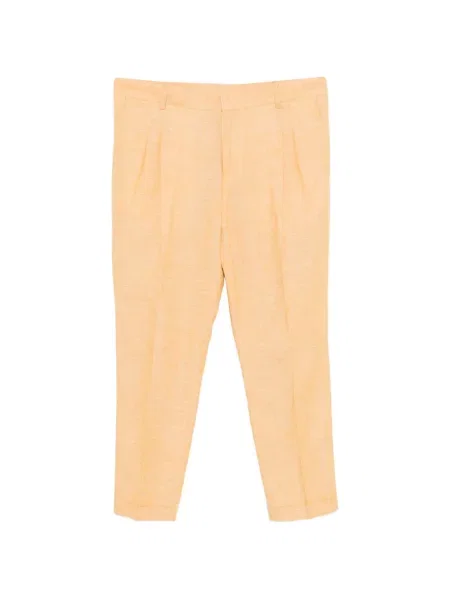Pantaloni Daniele Alessandrini portocaliu