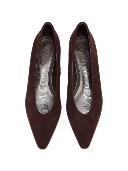 Balerini Sam Edelman din piele de căprioară maro