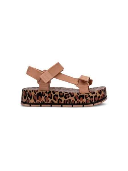 Sandały dziecięce Mini Melissa brązowe