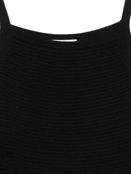 Top Zanone tricotate negru
