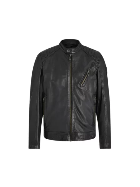 Kurtka skórzana Belstaff czarna