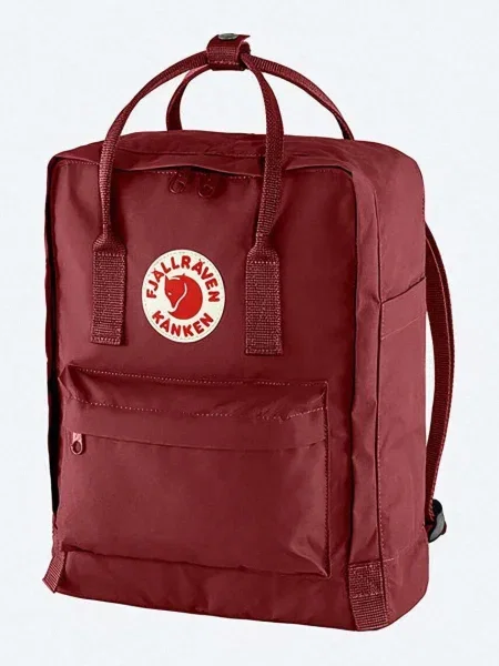 Fjällräven Kanken hátizsák bordó Méret: OS piros