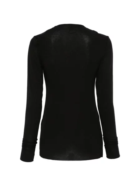 Lung top Masnada cu funde negru