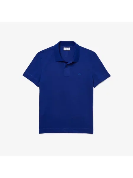 Поло Lacoste синее
