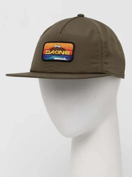 Шапка с козирка Dakine R & R UNSTRUCTURED CAP с апликация зелено