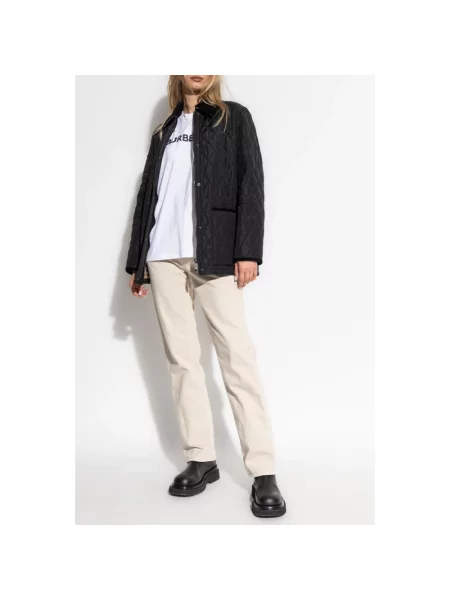 Kurtka Burberry pikowana czarna