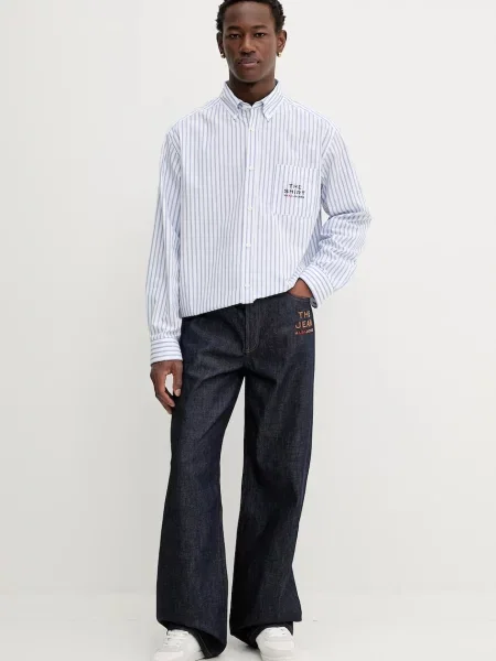 Сорочка A.P.C. A.P.C. x MARC JACOBS relaxed комір button-down