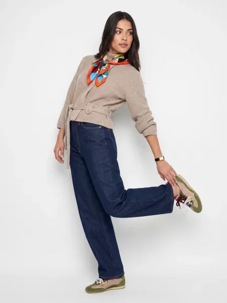 Blugi drepți Pepe Jeans albastru