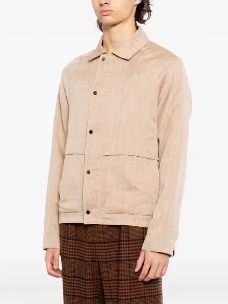 Bunda N.peal se vzorem rybí kosti