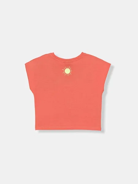 United Colors of Benetton tričko oranžové