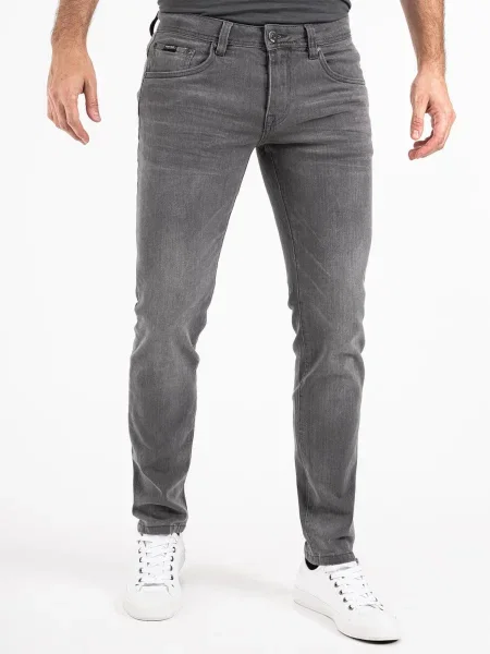 Peak Time Džínsy Mailand denim sivý