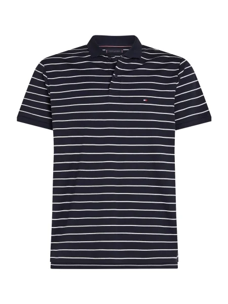 Tommy Hilfiger Tricou polo Bleumarin alb