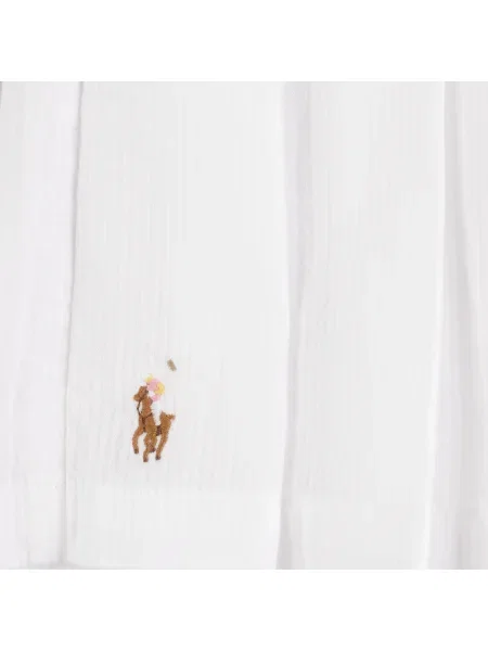 Pantaloni copii Polo Ralph Lauren alb