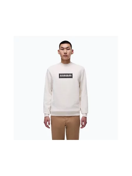 Кофта Napapijri B-Box Logo C white whisper білий