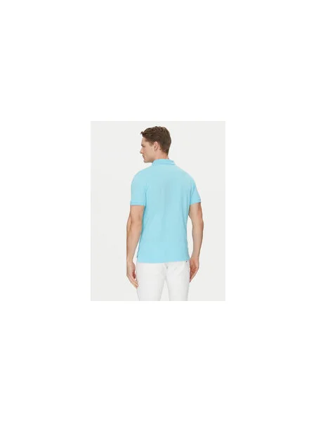 Polo Ralph Lauren Pólóing Core Replen Custom Slim Fit kék