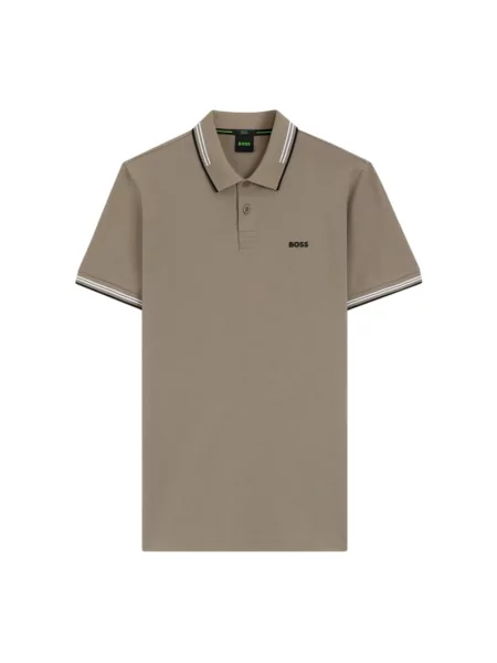 Koszulka polo Boss zielona