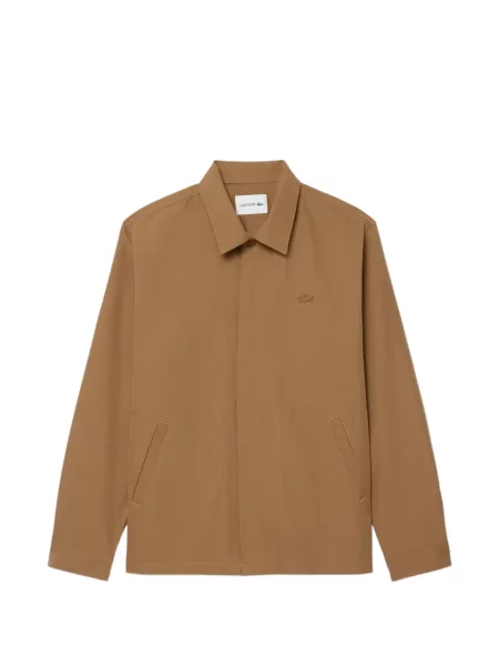 Cămașă Lacoste din țesătură twill