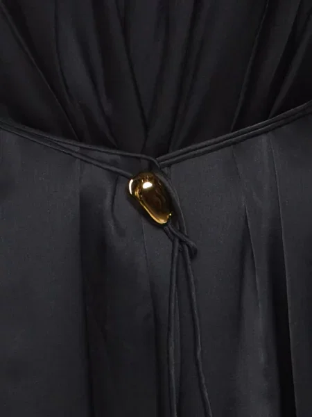 Rochie maxi Zimmermann fără mâneci negru