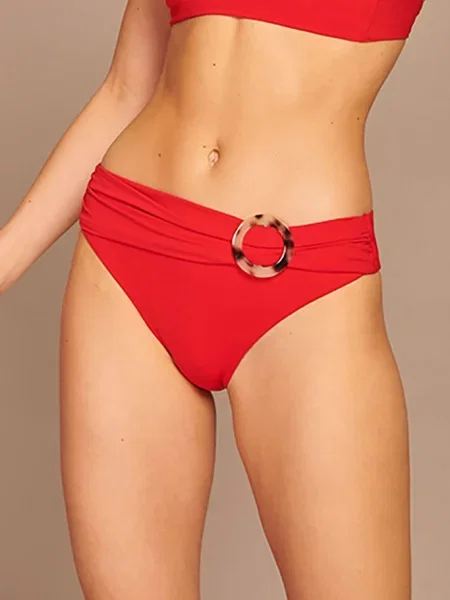 Однотонний купальник Touche червоний