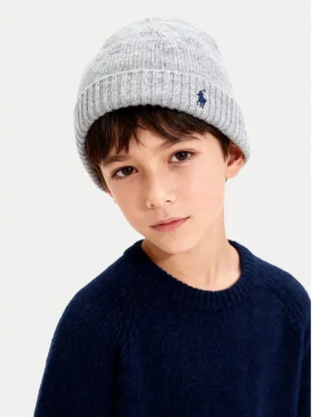 Kepurė Polo Ralph Lauren pilka
